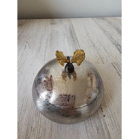 Micheal aram butterfly ginkgo lidded canister trinket box - Picture 3 of 6